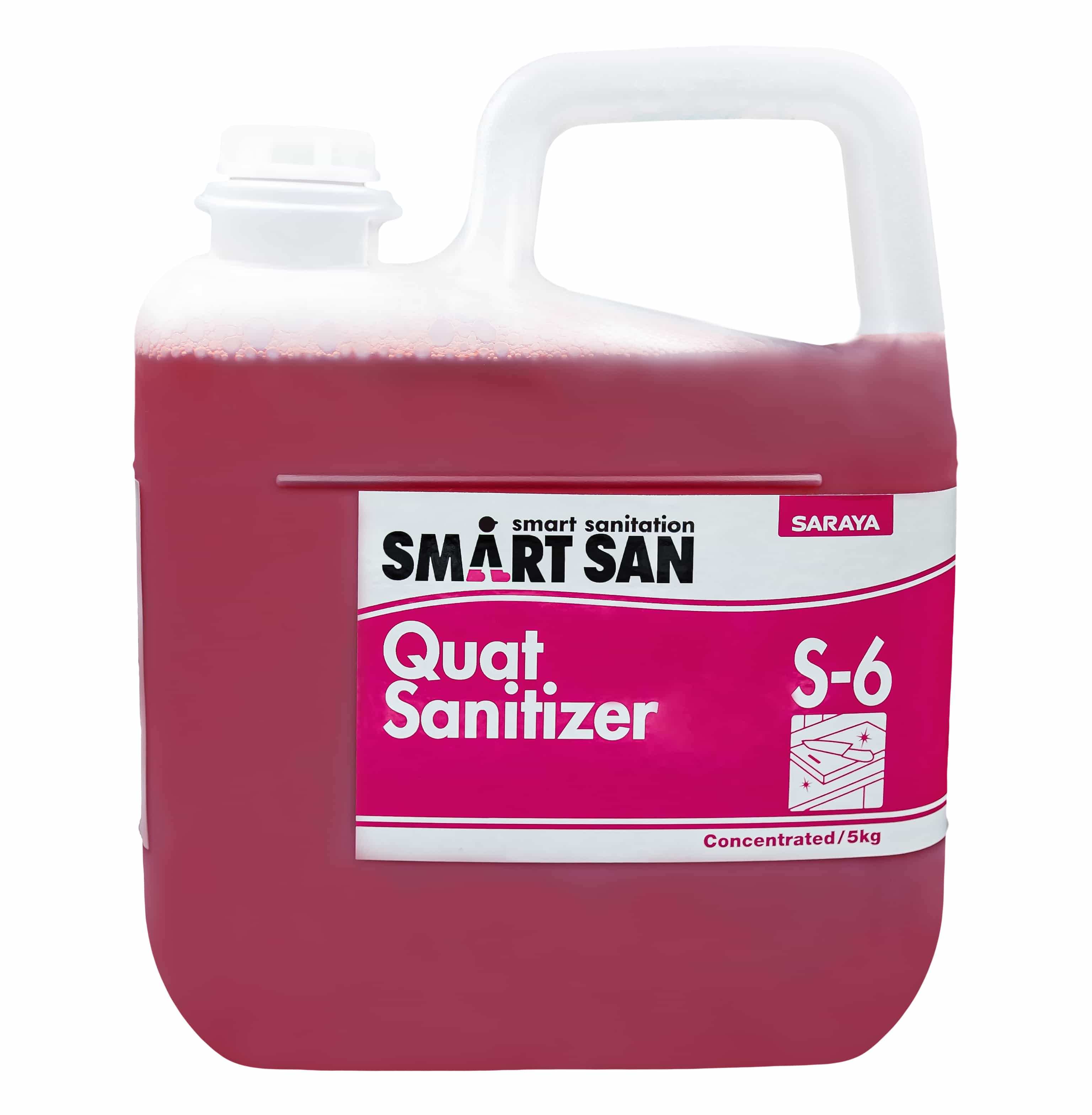 Hóa chất sát khuẩn bề mặt Quat Sanitizer S-6